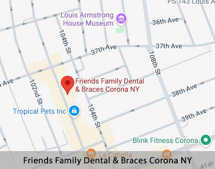 Map image for Wisdom Teeth Extraction in Corona, NY